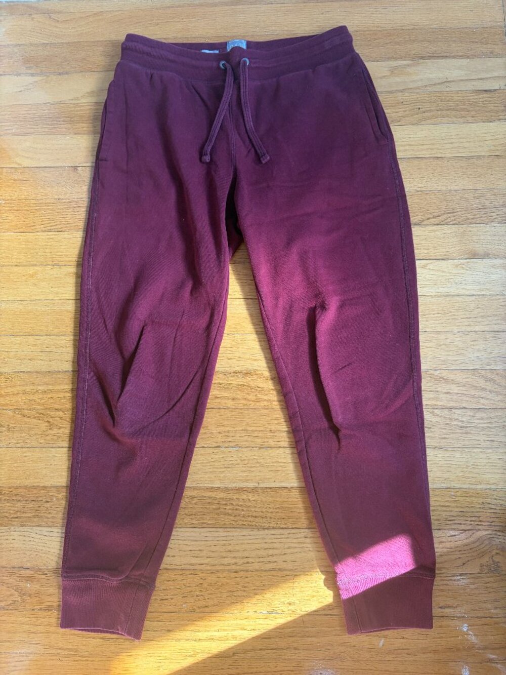 Men's GAP Maroon Sweats Joggers - S